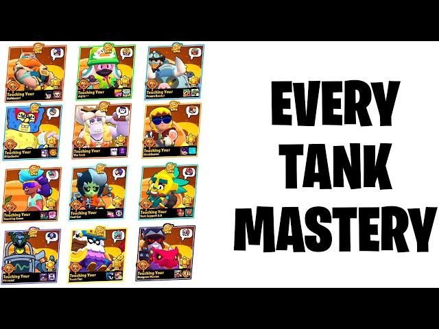 This Is How I Mastered EVERY Tank In Brawl Stars