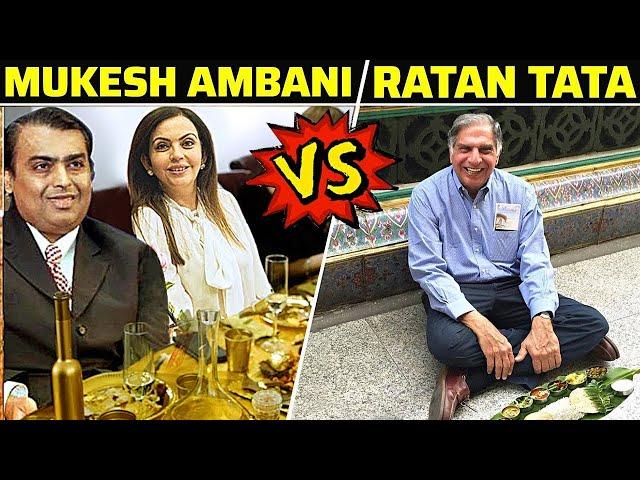 किसमें है पैसों का ज्यादा घमंड | MUKESH AMBANI vs. RATAN TATA