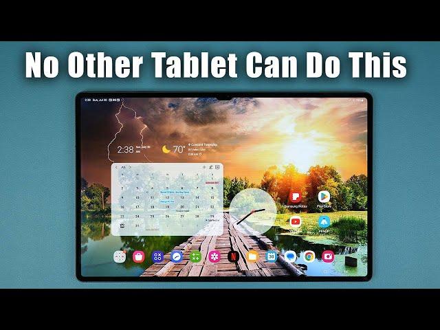 Samsung Galaxy Tab S9 Ultra - No Other Tablet Can Do This (Not Even the iPad Pro)