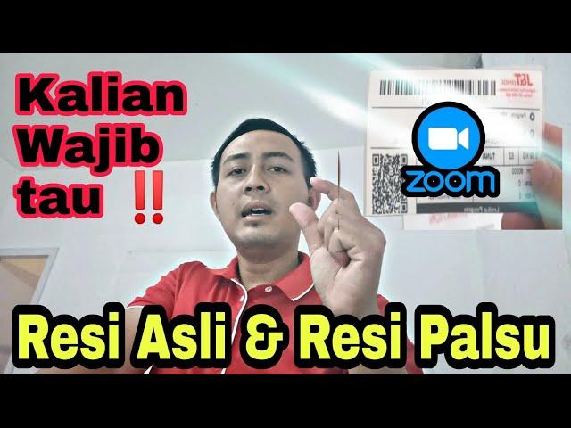 Perbedaan Antara Resi Asli dengan Resi Palsu Saat Beli Paket Online | Cara Kirim dan Packing Paket