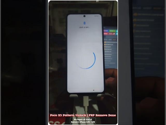 Poco x3 Pattern unlock | Frp Remove Done