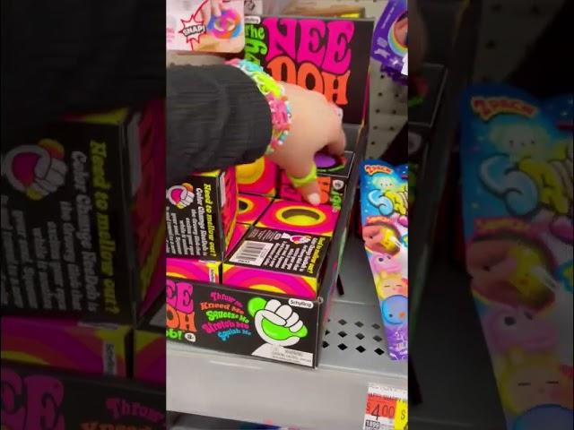 I ORGANIZED WALMARTS FIDGETS!  *highly satisfying*