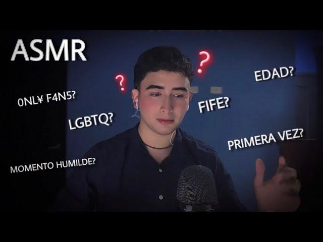 ASMR en Español Preguntas y Respuestas + 1hora de chismes y susurros 