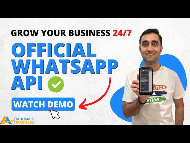 Automate Business Official WhatsApp API | AutomateBusiness