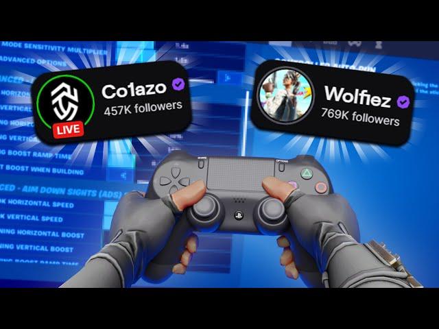 Trying The BEST Controller Players Settings… (ft. Co1azo, Wolfiez, & MORE)