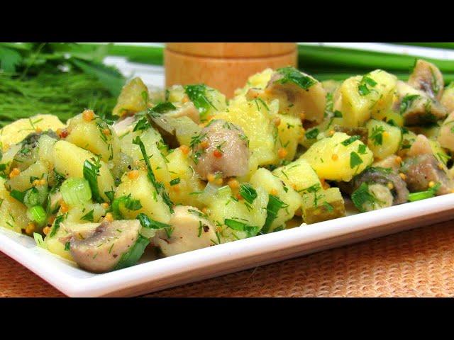 Potato SALAD. Very tasty! Recipe How to make Cold Potato Salad