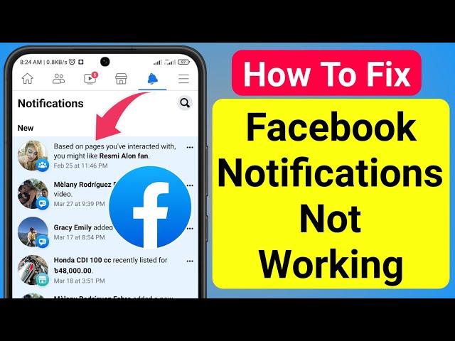 How To Fix Facebook Notifications Not Working (2023) | Facebook Notifications Not Working