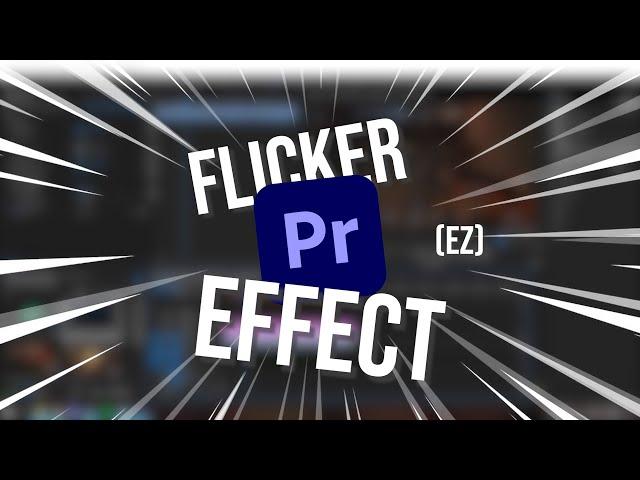 Premiere Pro Tutorial: Flicker Effect For Montages