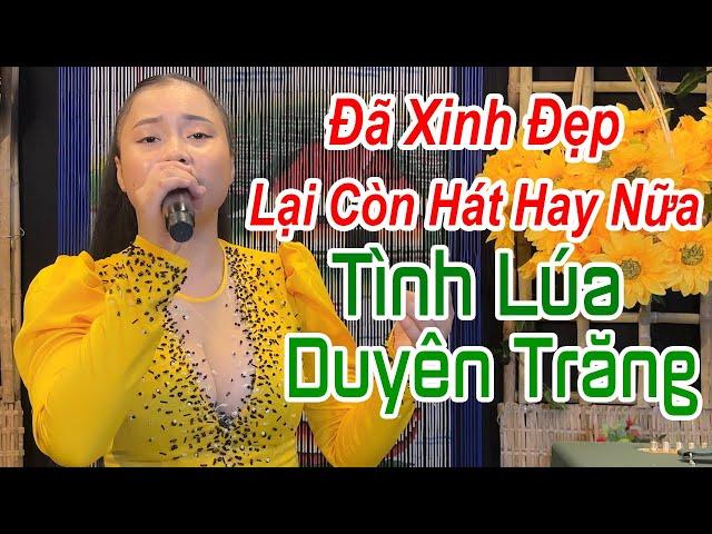 Em Gái Xinh Đẹp Hát Quá Ngọt l Tình Lúa Duyên Trăng l TRIỆU DIỄM MY