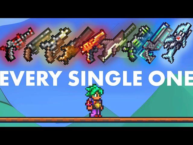 EVERY GUN You'll Need in Terraria in UNDER 5 MINS!