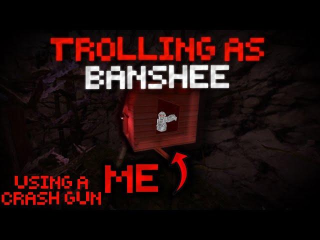 Trolling as BANSHEE (WITH CRASH GUN) | Ghost Trolling