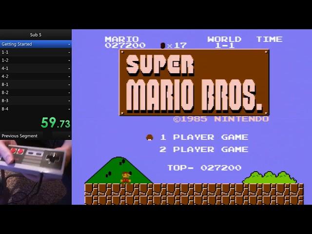 Speedrun Tutorial: How to Beat Super Mario Bros. in Under 5 Minutes