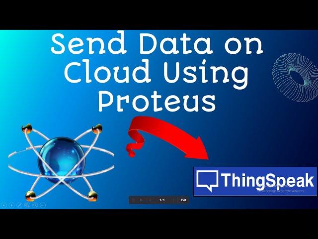 How to send data on cloud Using PROTEUS | #esp8266#esp8266andproteus#tingspeak#esp8266andthingspeak