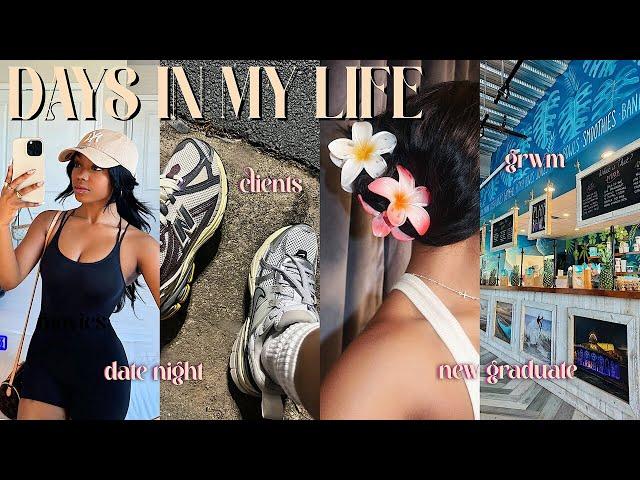 LIFE AS A NEW GRADUATE & ENTREPRENEUR | clients, finding routine, date night, grwm, bad boys, & more