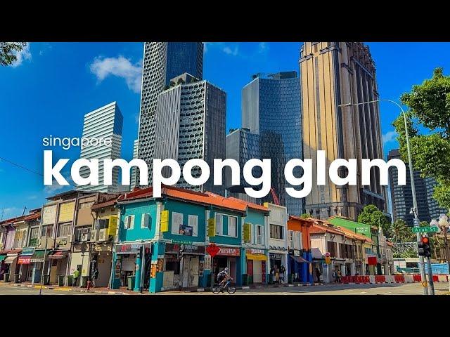 The vibrant districts of Bugis & Kampong Glam | Singapore Travel Vlog