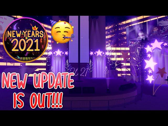 NEW YEARS UPDATE 2021 IS OUT!!!!  Royale High Tea Spill New Updates