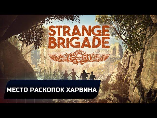 Strange Brigade - Место раскопок Харвина (Все письма,урны,реликвии и кошки)