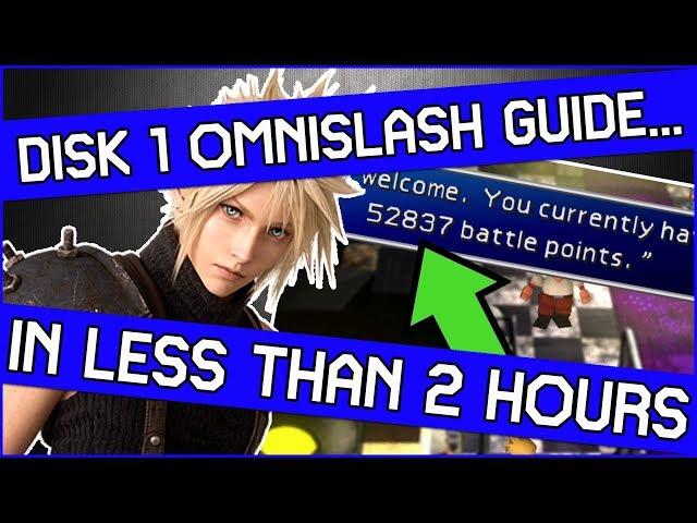 How to get Omnislash on Disk 1 in Final Fantasy 7 - It maybe easier than you expect!