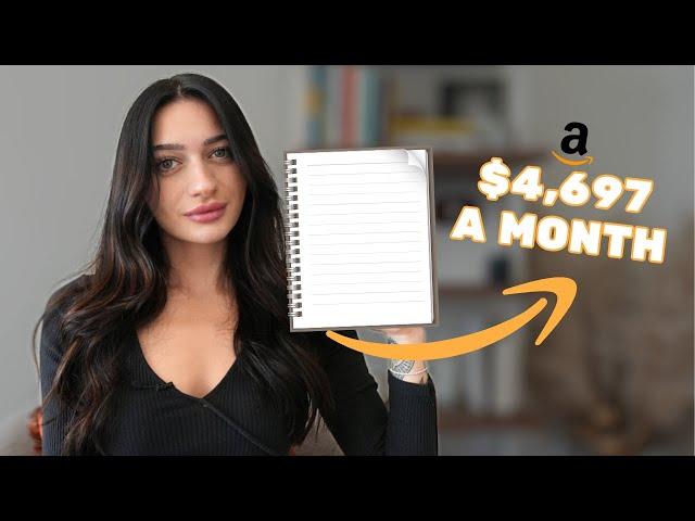 How To Make $4,000 A MONTH Money Selling Blank Books Online in 2024