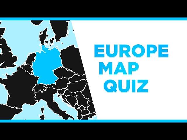 Guess the Country in Europe (Map Quiz)