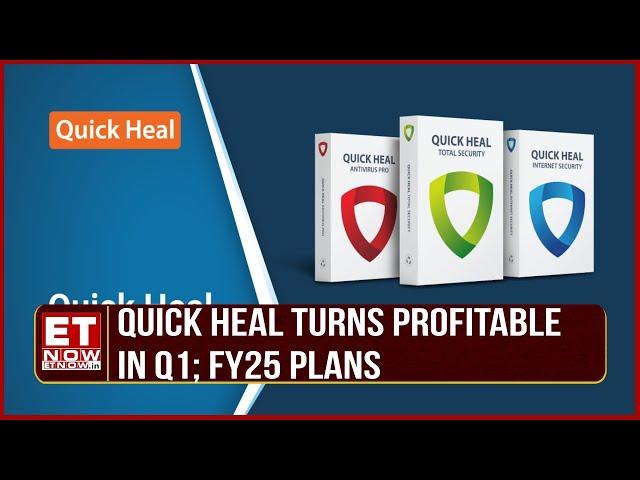 Quick Heal Tech Q1: Outlook On R&D, Market Share | CEO Vishal Salvi Shares Future Plans | ET Now