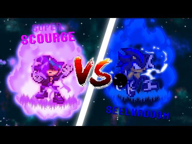 Seelkadoom vs Super Scourge | Sprite Animation | feat. @yazananimations156