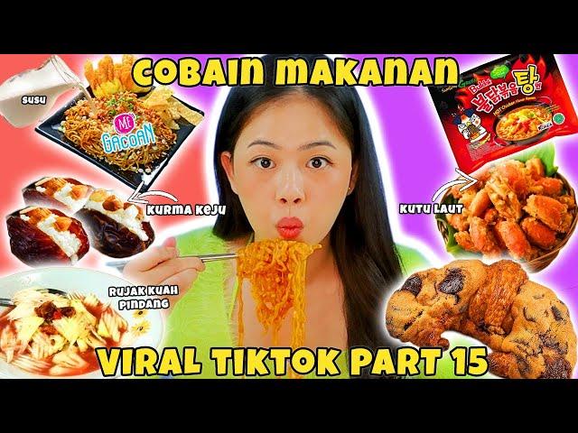 BELI SEMUA MAKANAN VIRAL TIKTOK PART 15!