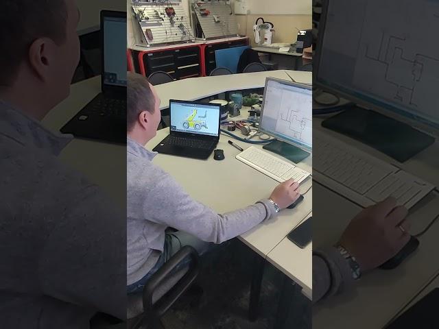 Разработка Мини-Погрузчика MAKSTEM  #сделановроссии #конструктор #инжинер #solidworks #madeinrussia