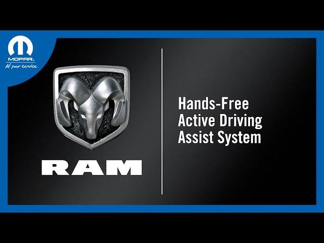 Hands-Free Active Driving Assist System | How To | 2025 Ram 1500