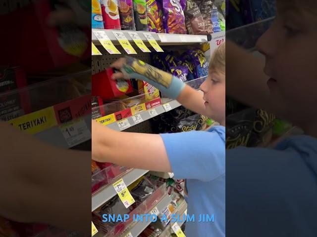 Snap into a Slim Jim - OH YEAH ! #funny #slimjim #jerky #viral #shortvideo