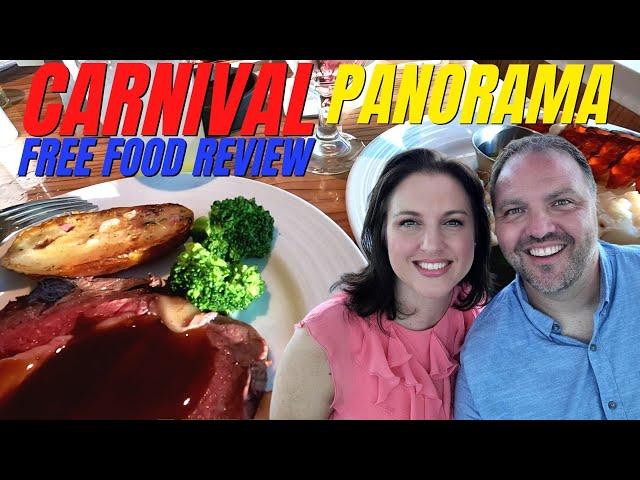 Carnival Panorama Complimentary Food & Restaurants Review