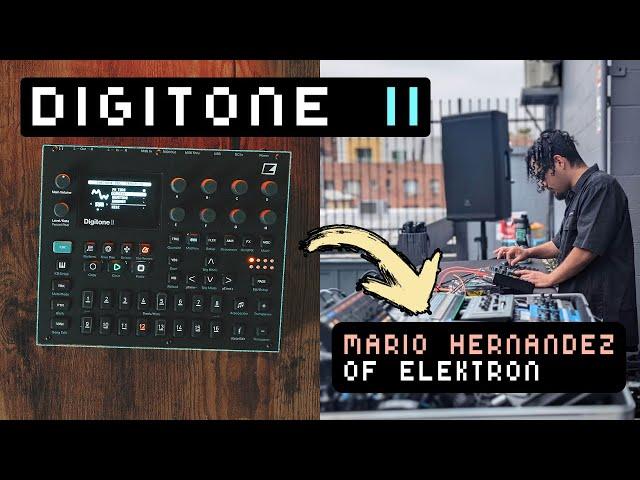 Digitone II Live Discussion with Mario Of Elektron