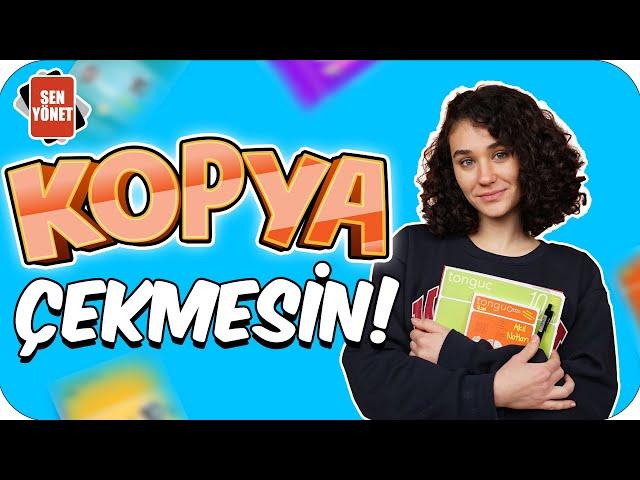 ''Kopya Çekmesin!'' Dedin, Şimdi Neler Olacak? (2. Alternatif)