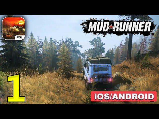 MudRunner Mobile Gameplay Walkthrough (Android, iOS) - Part 1