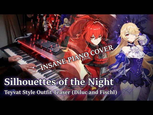 Evening Luxury (Diluc&Fischl)/ Genshin Impact Outfit Teaser INSANE Piano Arrangement