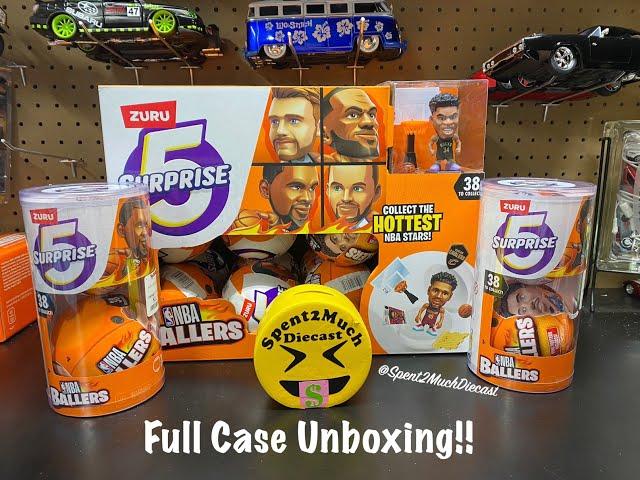 FULL CASE -  Zuru 5 Surprise NBA Ballers - NBA Finals - Ultra Rare - Bucks Nuggets Golden State