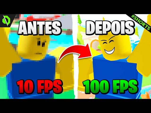 Como tirar o lag do Roblox #shorts