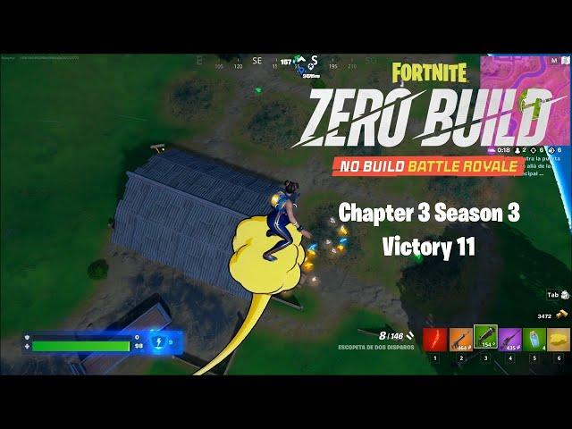 Victory 11 - Fortnite Zero Build - Chapter 3 Season 3 (8k)