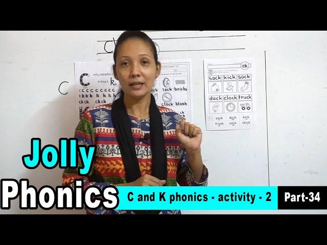 C and K phonics - activity  - 2 | Alphabet sound | Phonics | Phonics sounds of Alphabet - Part-34