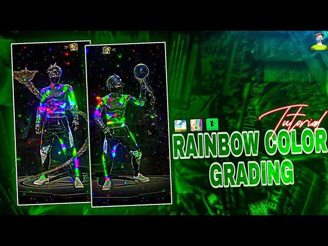 Make this rainbow color grading in alight motion  || lobby color grading full tutorial