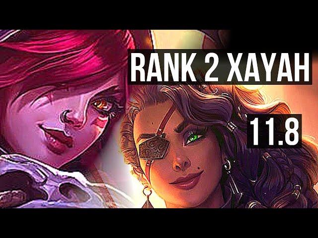 XAYAH & Rakan vs SAMIRA & Alistar (ADC) | Rank 2 Xayah, 10/3/11, Godlike | KR Challenger | v11.8