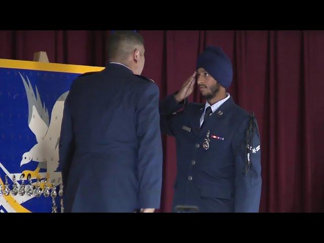 Sikh man makes US Air Force history in San Antonio