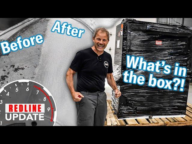 New shop toy! No more dusty sand blasting? | Redline Update #86