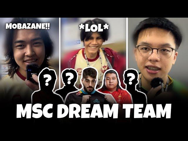 I ASKED PRO PLAYERS & CASTERS TO BUILD THEIR MSC 2024 DREAM TEAM!!  (SO FUNNY)