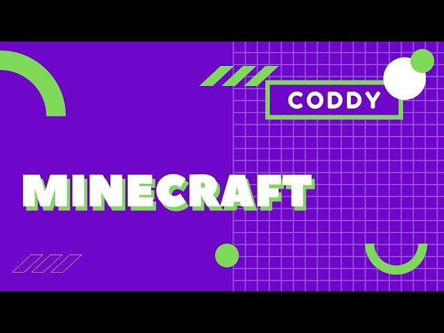 Coding in Minecraft at CODDY programming school for kids