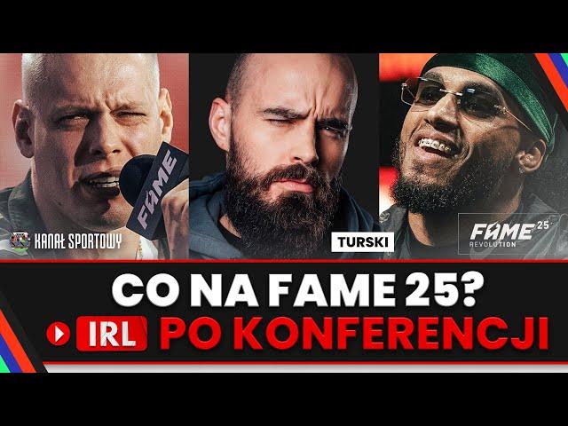 FAME 25: KULISY PRZERWANIA KONFERENCJI + WYWIADY: BĄTKOWSKI, TAAZY, SZACHTA, WAMPIR, TURSKI I INNI