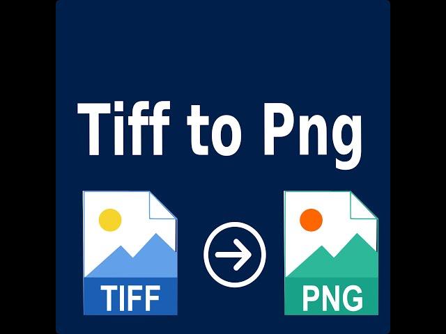 Tiff to Png