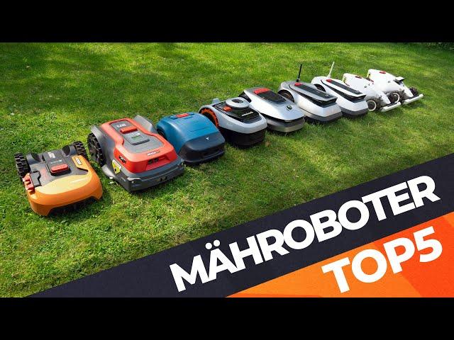 MÄHROBOTER TEST 2024 – TOP 5 beste Rasenroboter  | Suche nach dem Testsieger!