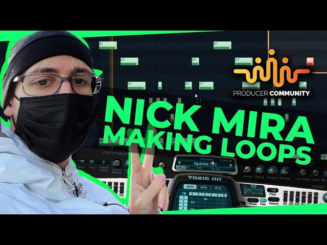 NICK MIRA MAKING LOOPS FROM SCRATCH  MIRA TOUCH LIVE STREAM 