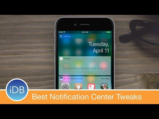 Best Jailbreak Tweaks for Notification Center in iOS 10